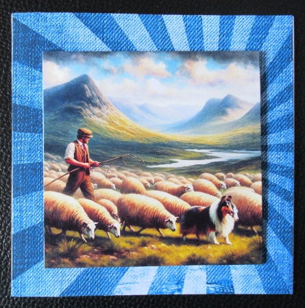 Male Birthday/Fathers Day scenic card set 1 by Davina Rundle