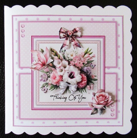 Beautiful Gladioli Bouquets - 6x6 Version by Davina Rundle
