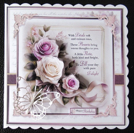With Petals Soft And Colours True by Davina Rundle