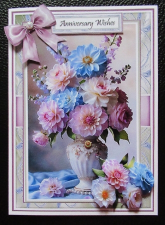 Pastel Dahlias Mini Kit  by Davina Rundle