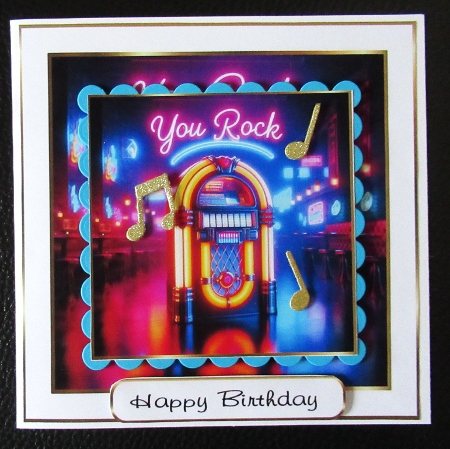 neon lights juke box by Davina Rundle