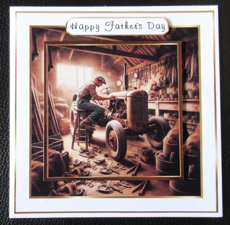 tractor labour of love by Davina Rundle