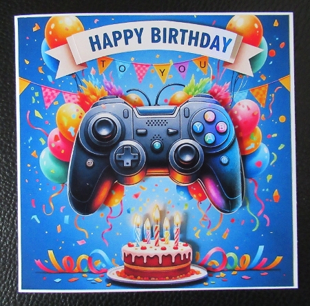 Birthday Gamer  by Davina Rundle
