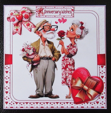 7x7 Oldies in love Valentine/Anniversary choice of four mini kit  by Davina Rundle