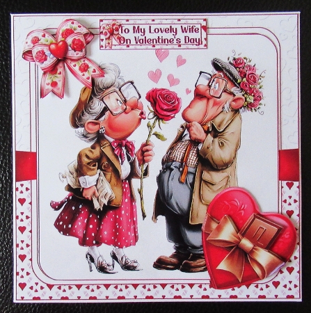 7x7 Oldies in love Valentine/Anniversary choice of four mini kit  by Davina Rundle