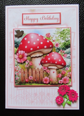 Mushroom Houses Mini Kit 5x7 (3) by Davina Rundle