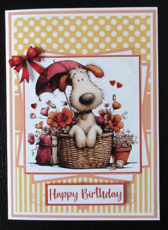 Whimsical Dog Mini Kit 5x7 (3) by Davina Rundle