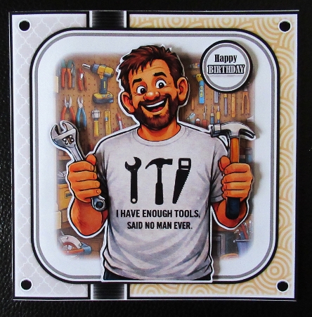Enough Tools Mini Kit Birthday/Fathers Day by Davina Rundle