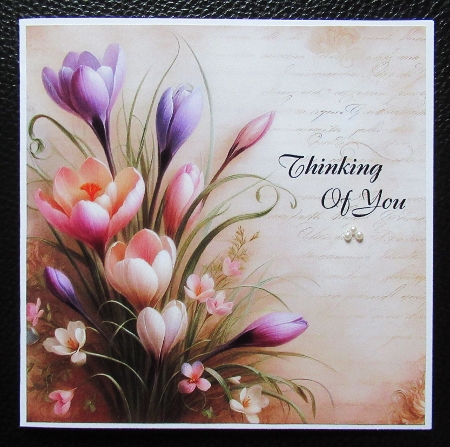 20+vintage script with flowers by Davina Rundle