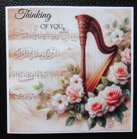 20+ music scores roses and instruments by Davina Rundle