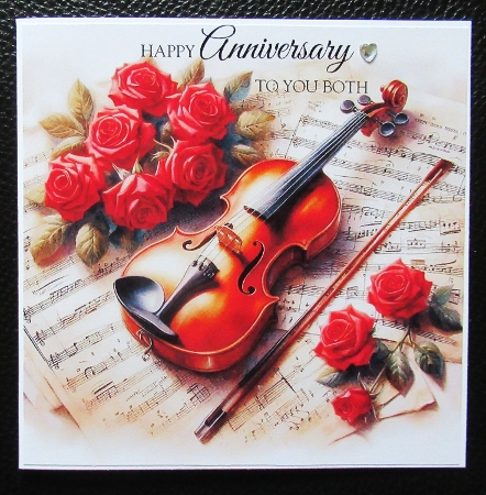 20+ music scores roses and instruments by Davina Rundle