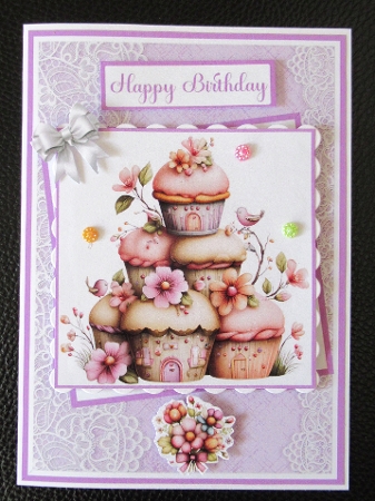 House Of Cupcakes Mini Kit 5x7 (3) by Davina Rundle