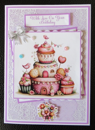 House Of Cupcakes Mini Kit 5x7 (3) by Davina Rundle