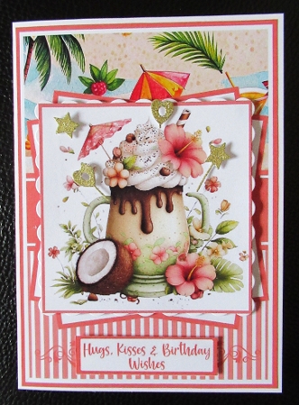 Tropical Drinks Mini Kit 5x7 (3) by Davina Rundle