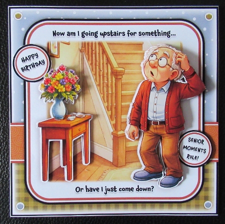 Going Upstairs Mini Kit Birthday/Fathers Day by Davina Rundle