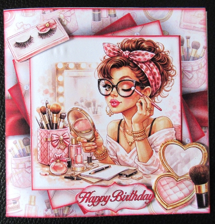 Makeup Desk Mini Kit 7X7 by Davina Rundle