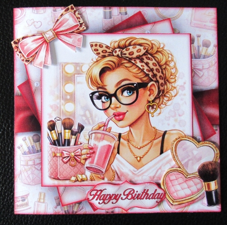 Makeup Desk Mini Kit 2 7X7 by Davina Rundle