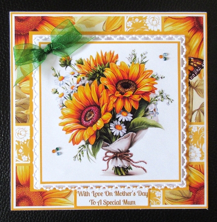 Sunflower Bouquet Mini Kit 7x7 (4) *Customer Request* by Davina Rundle
