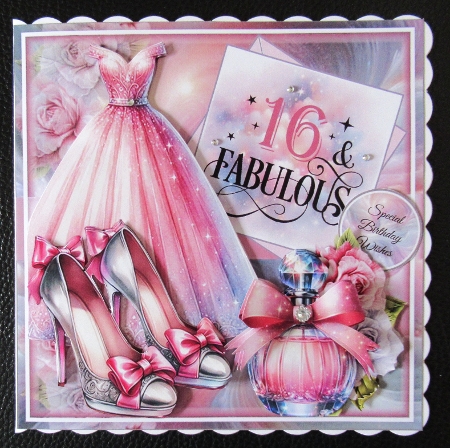 16 & Fabulous Mini Page Kit by Davina Rundle