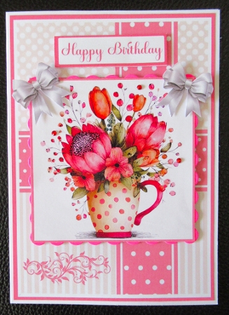 Bouquet In A Cup Mini Kit 5x7 (3) by Davina Rundle