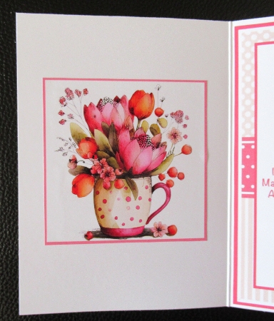 Bouquet In A Cup Mini Kit 5x7 (3) by Davina Rundle