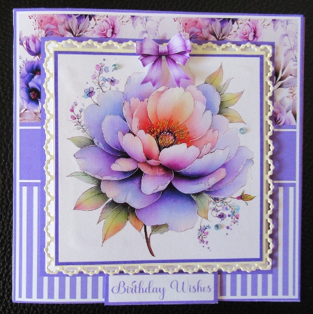 Beautiful Flowers #4 Mini Kit 7x7 (4) *Customer Request* by Davina Rundle