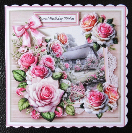 Rose Cottage Garden Mini Page Kit by Davina Rundle