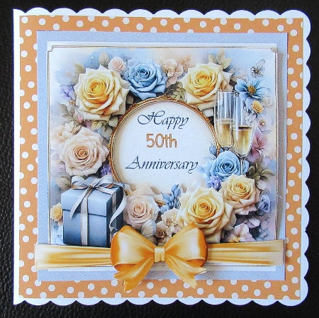 GOLDEN WEDDING ANNIVERSARY 2 by Davina Rundle