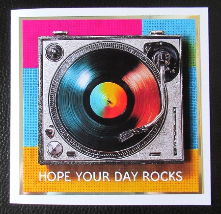 Pop Art Vinyl Record - Illustrations for Cards, Mini kits & Designers by Davina Rundle