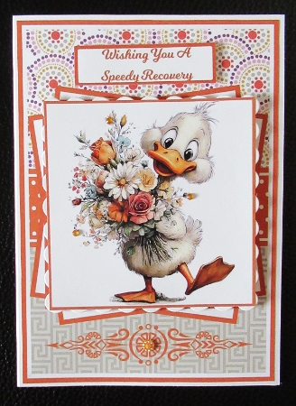 Duck In Bloom Mini Kit 5x7 (3) by Davina Rundle