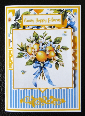 Lemon Blossoms Mini Kit 5x7 (3) by Davina Rundle