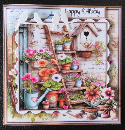 Rustic Garden Nook - Mini Kit 6x6 by Davina Rundle