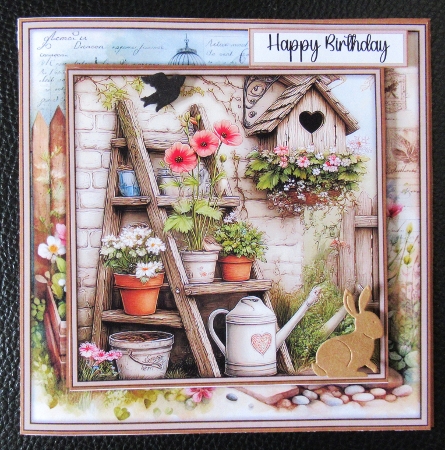 Rustic Garden Nook - Mini Kit 6x6 by Davina Rundle