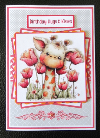 Animals In Bloom Mini Kit 5x7 (3) by Davina Rundle