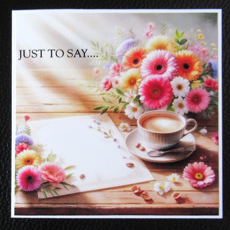 Spring Morning Coffee  by Davina Rundle