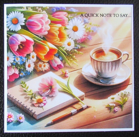 Spring Morning Coffee  by Davina Rundle