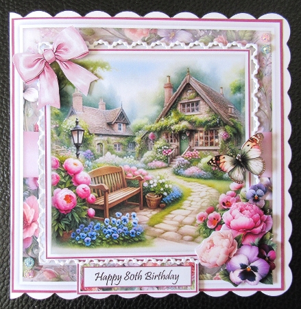Summer Garden Cottage Mini Page Kit by Davina Rundle