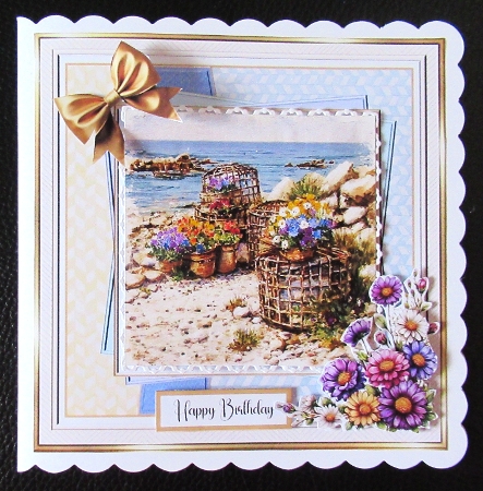 Old Lobster Pots by Davina Rundle