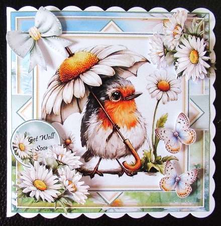 Daisy Robin Mini Page Kit by Davina Rundle