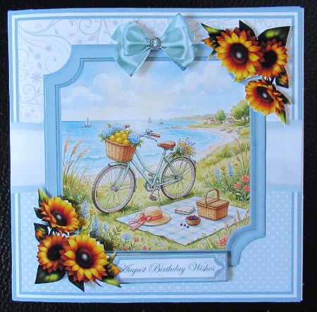 BEAUTIFUL DAY 5x7 6x6 by Davina Rundle