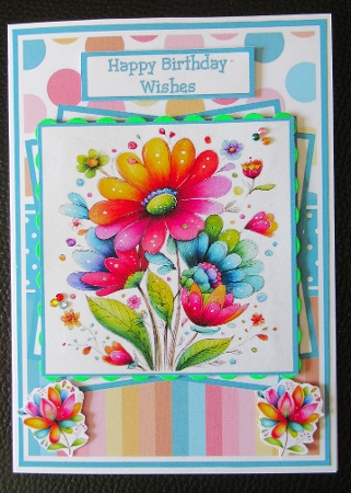 Beautiful Wildflowers Mini Kit 5x7 (3) by Davina Rundle
