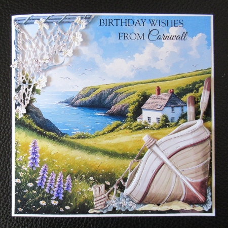 Cornish coast 2 by Davina Rundle