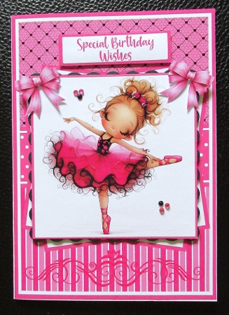 Miss Ballerina Mini Kit 5x7 (3) Plus Bonus by Davina Rundle