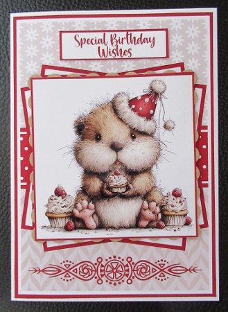 Birthday Animals #7 Mini Kit 5x7 (3) Plus Bonus by Davina Rundle