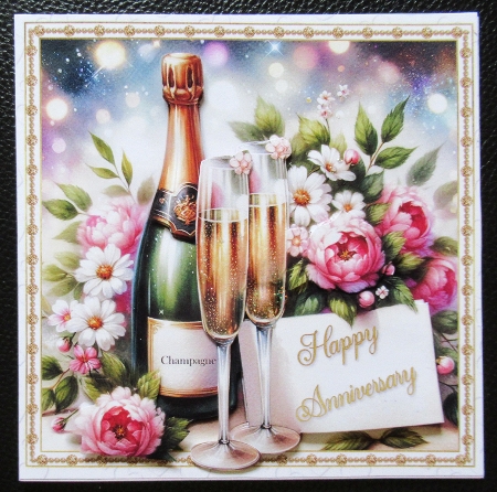 7x7 Anniversary champagne choice of four mini kit by Davina Rundle