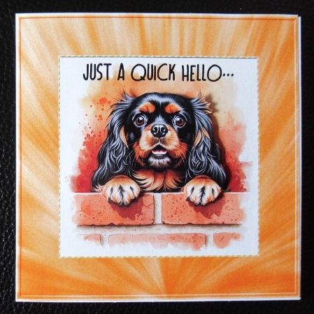 Just another dog on the wall 3 by Davina Rundle