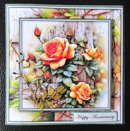 Botanical Roses - Mini Kit 6x6 by Davina Rundle