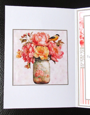 Mason Jar In Bloom Mini Kit 5x7 (3) Plus Bonus by Davina Rundle