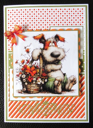 Spring Dogs #2 Mini Kit 5x7 (3) Plus Bonus by Davina Rundle