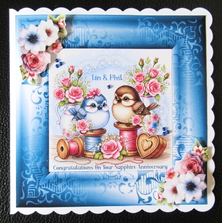 Two little birds 2 by Davina Rundle